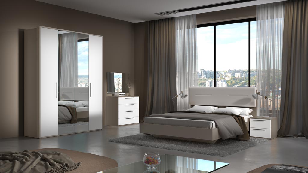 Спальня Napoli Grey Спальня Napoli Grey