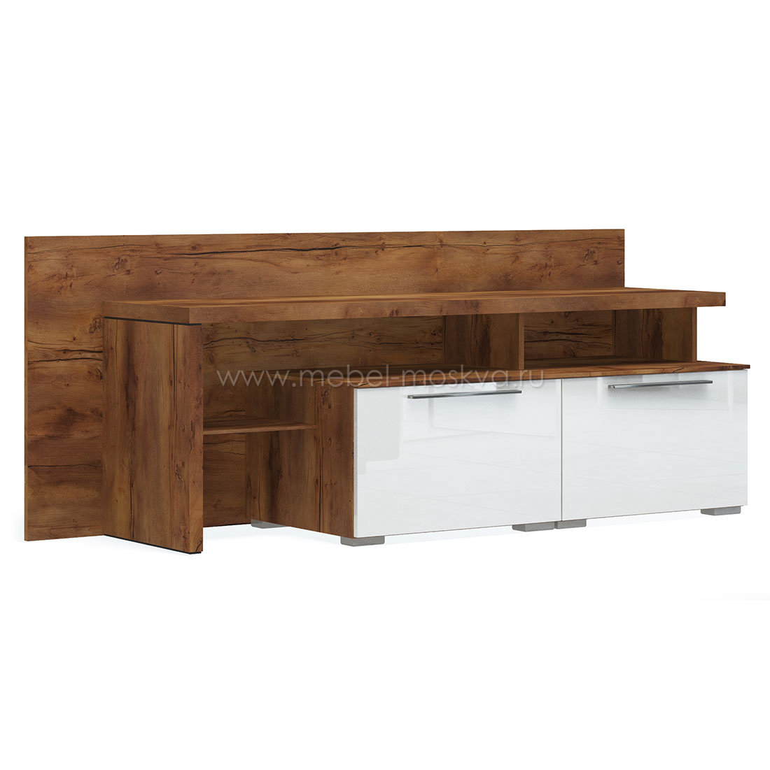 Тумба в гостиную Соло без топа (таксония/моккачино)